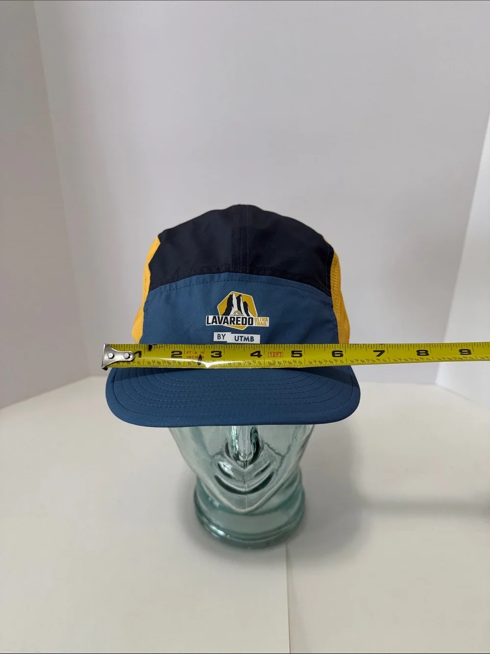 Buff lavaredo Colorblock Cap in Navy, Blue & Mustard